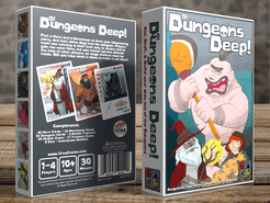 Of Dungeons Deep! (second Edition) box art