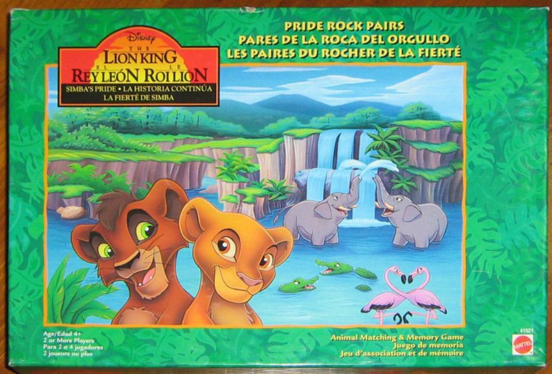 The Lion King: Simba's Pride – Pride Rock Pairs
