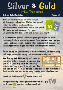 Little Treasures (fan expansion for Silver & Gold)