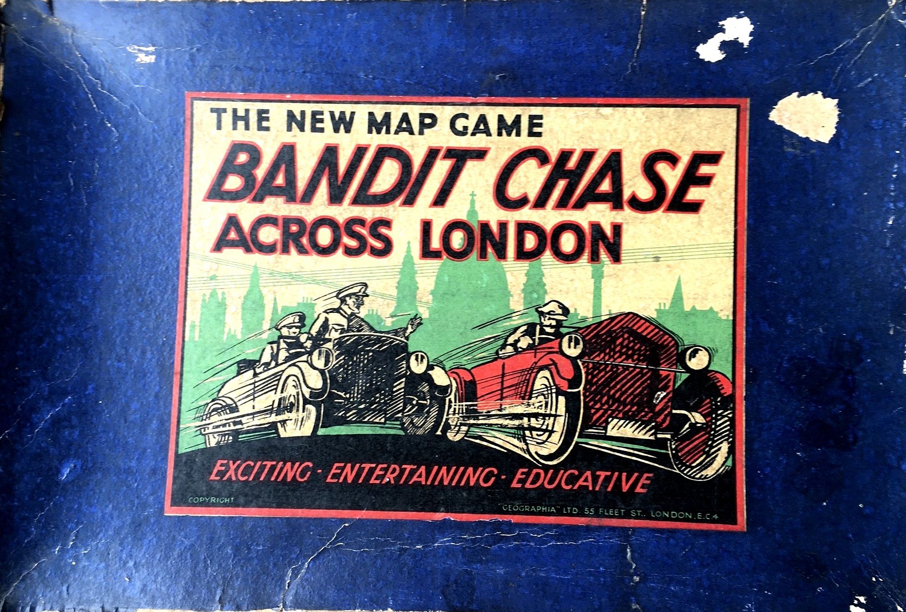 Bandit Chase Across London box art