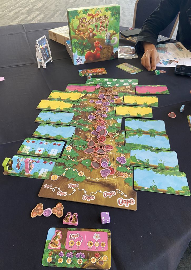 Scurry Up!, UP Games, 2026 — GAMA Expo 2025의 모형