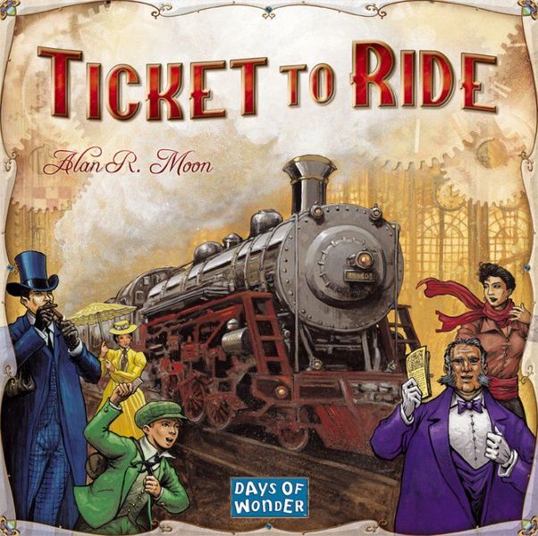 cover for the game ticket to ride