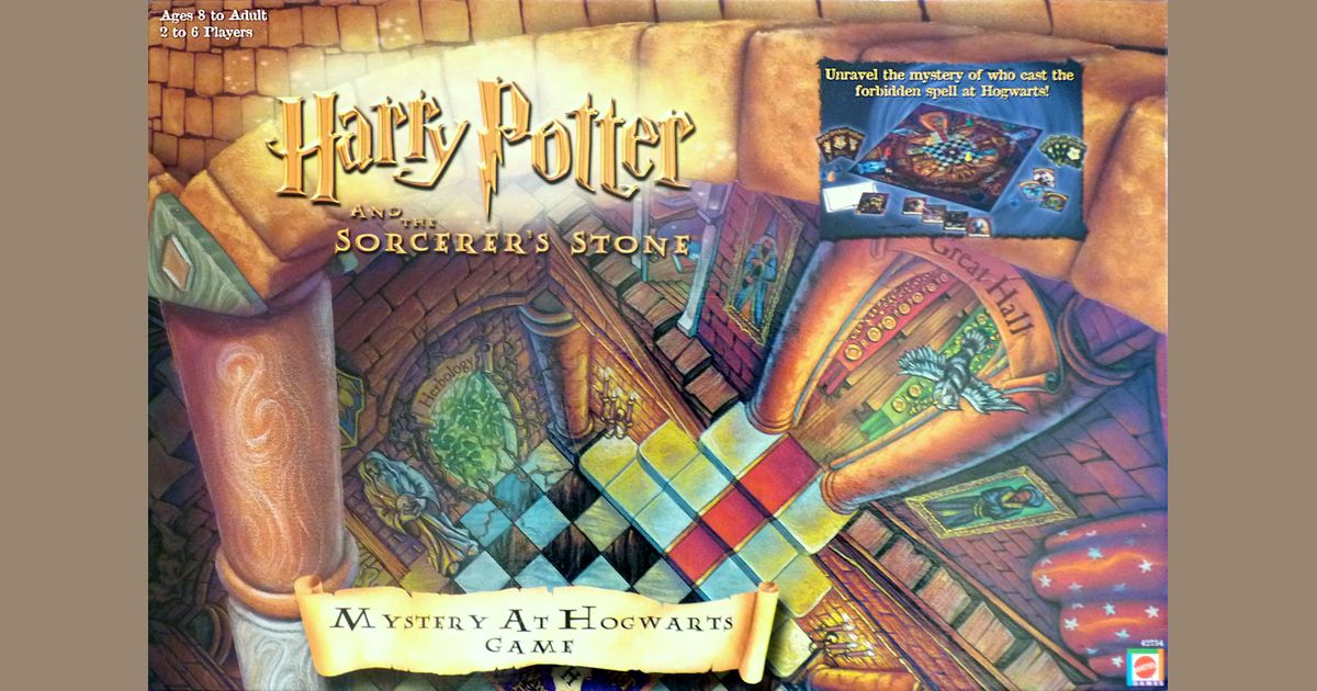2001 ONE Spare Culprit Card Harry Potter Mystery At Hogwarts Board Game