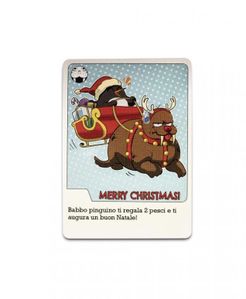 Plucky Penguins: Merry Christmas Promo Card