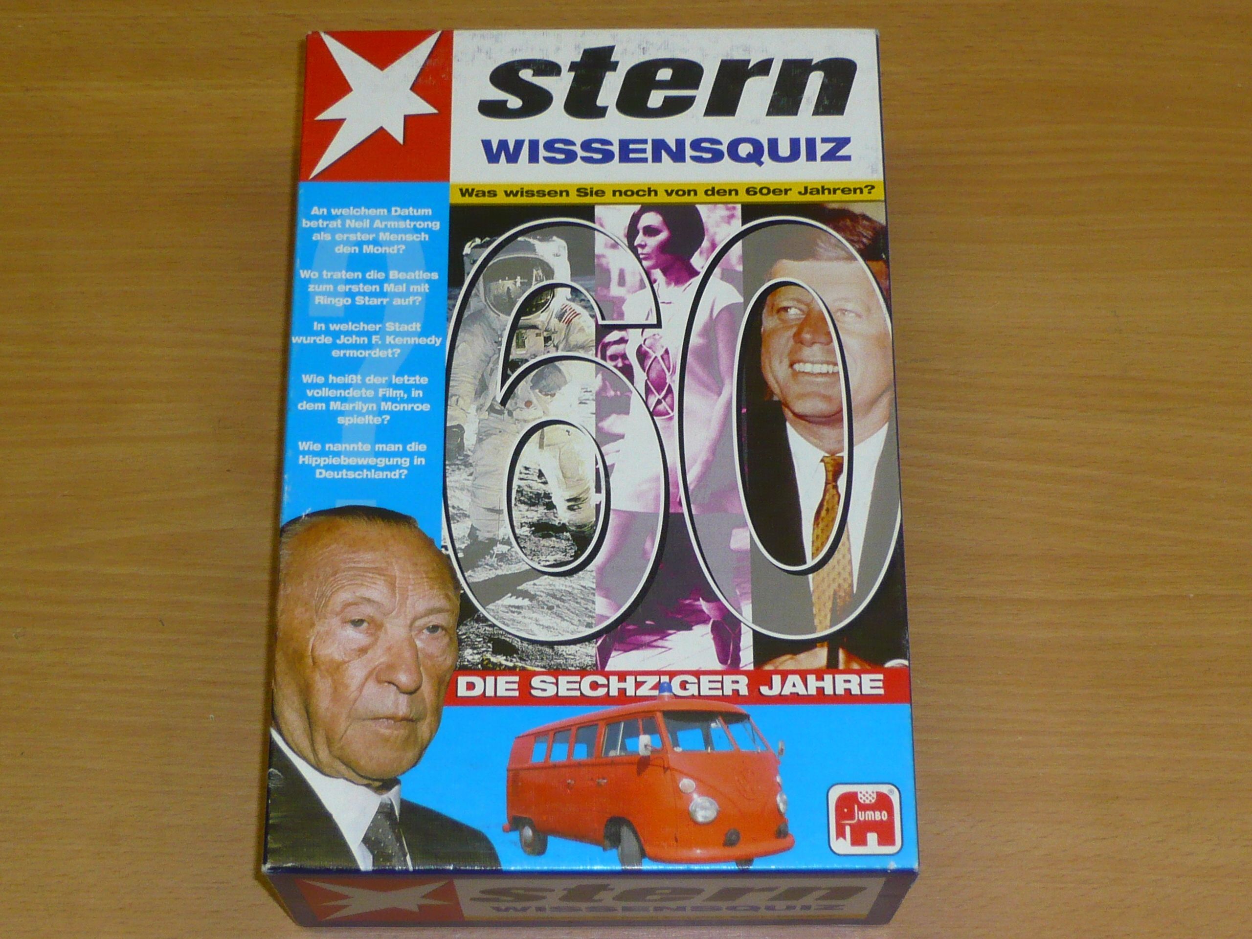 stern Wissensquiz: die sechziger Jahre