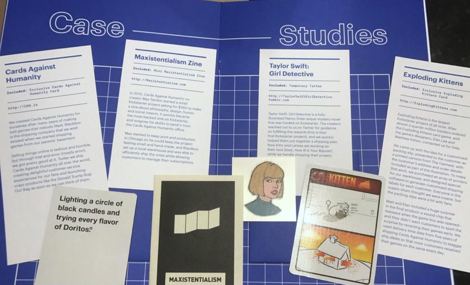 Blackbox Press kit