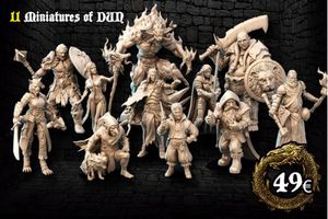 Dungeon Universalis: Miniatures of DUN
