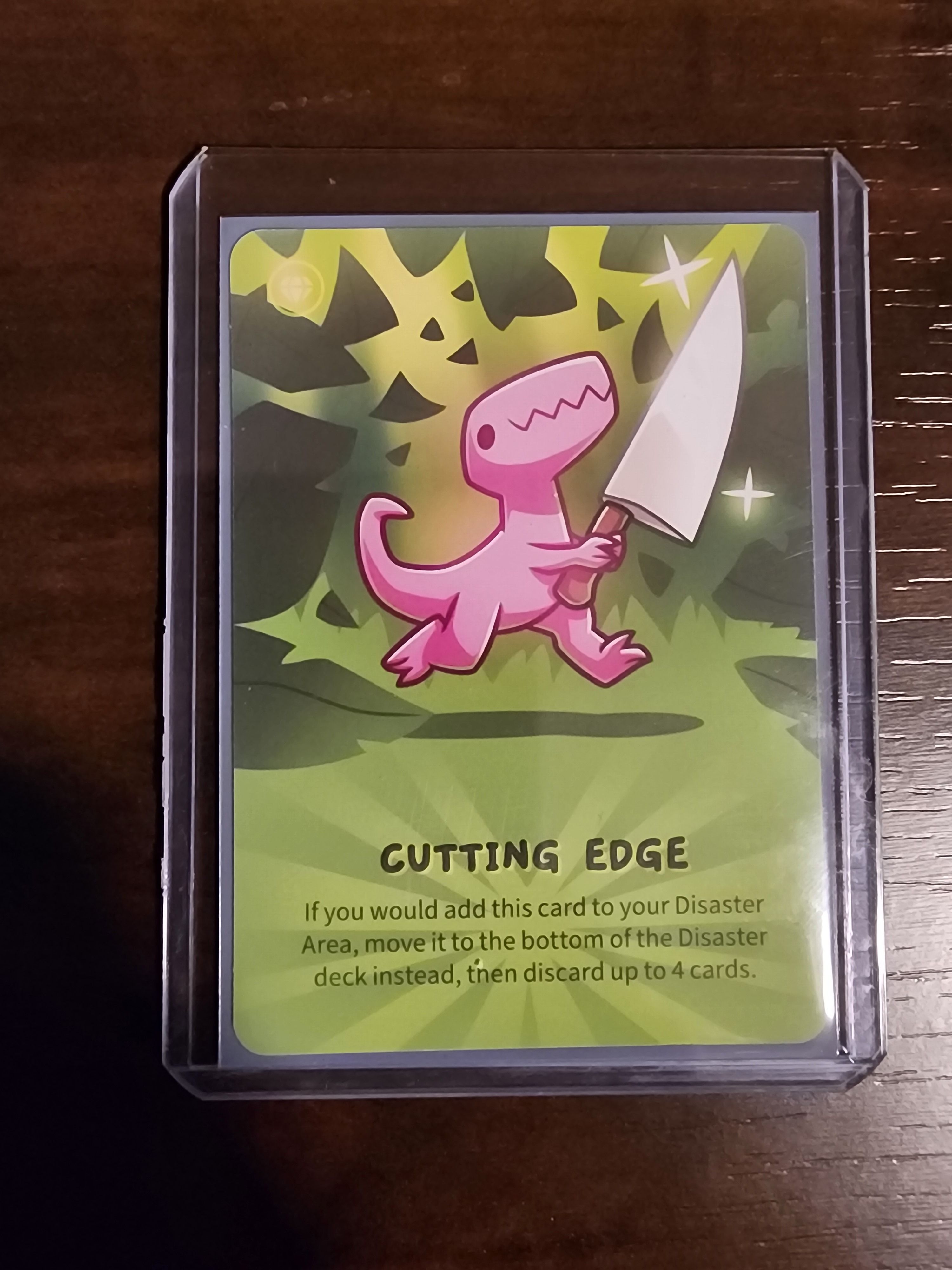 Happy Little Dinosaurs: Cutting Edge Promo Card