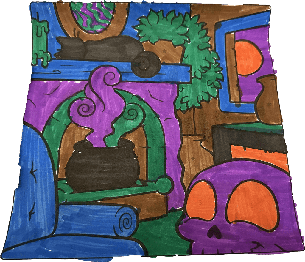 Illustration 6 de Color Jam: A Print-and-Puzzle Coloring Game