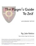RPG Item: The Player's Guide to Zeif
