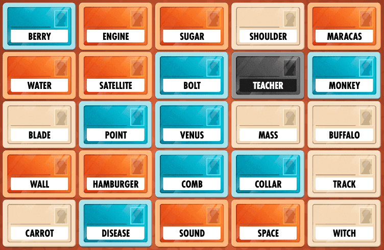 Codenames shop extra guess