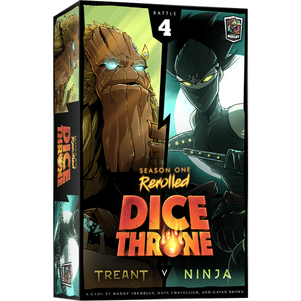 Dice Throne: Season One ReRolled – Treant v. Ninja | Image | BoardGameGeek