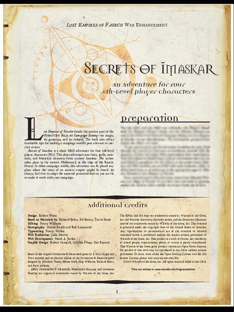 Secrets of Imaskar | RPG Item | RPGGeek
