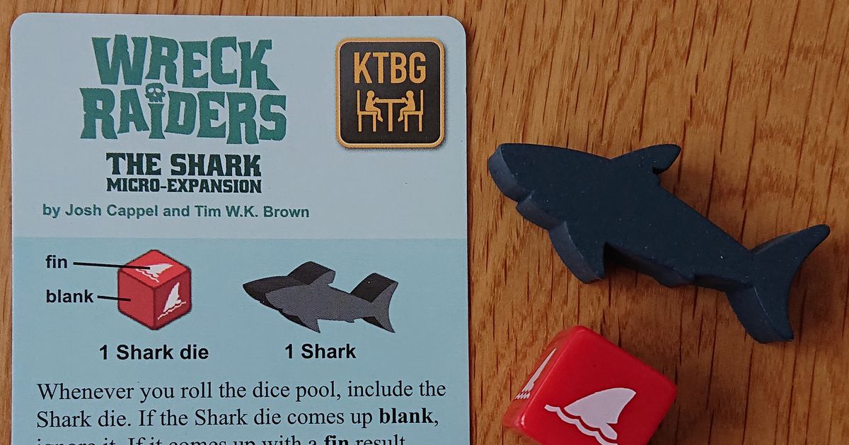 Wreck Raiders: The Shark | Board Game | BoardGameGeek