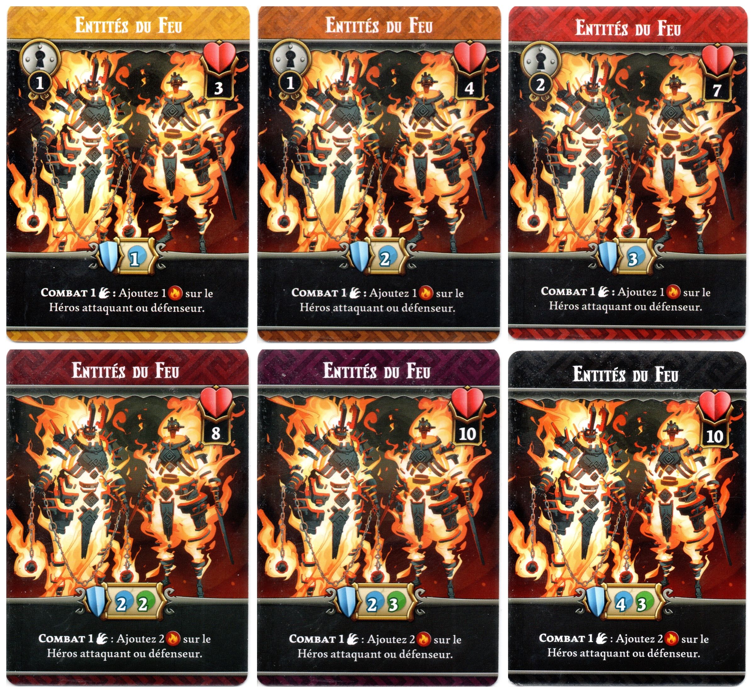 Massive Darkness 2 : Les Entités de feu par Rikku Painting | Projet de  peinture de Massive Darkness | BoardGameGeek, image size:2400x2200