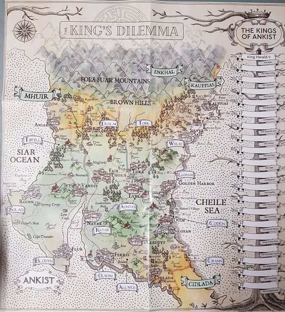 The King's Dilemma Promo Map Board Game Accessory BoardGameGeek