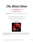 RPG Item: The Blood Moon 04: The House on the Hill