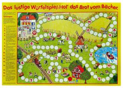Das lustige Würfelspiel: Hol' das Brot vom Bäcker