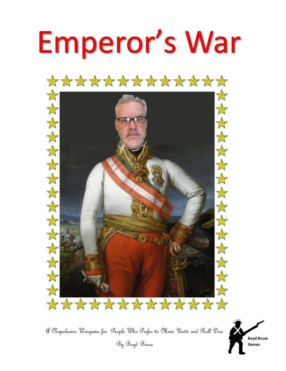 Cover art for Emperor's War