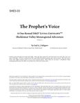 RPG Item: SHE5-03: The Prophet's Voice