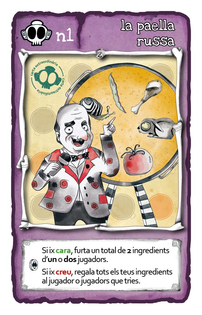La Fallera Calavera: La Paella Russa (Promo Card) cover art
