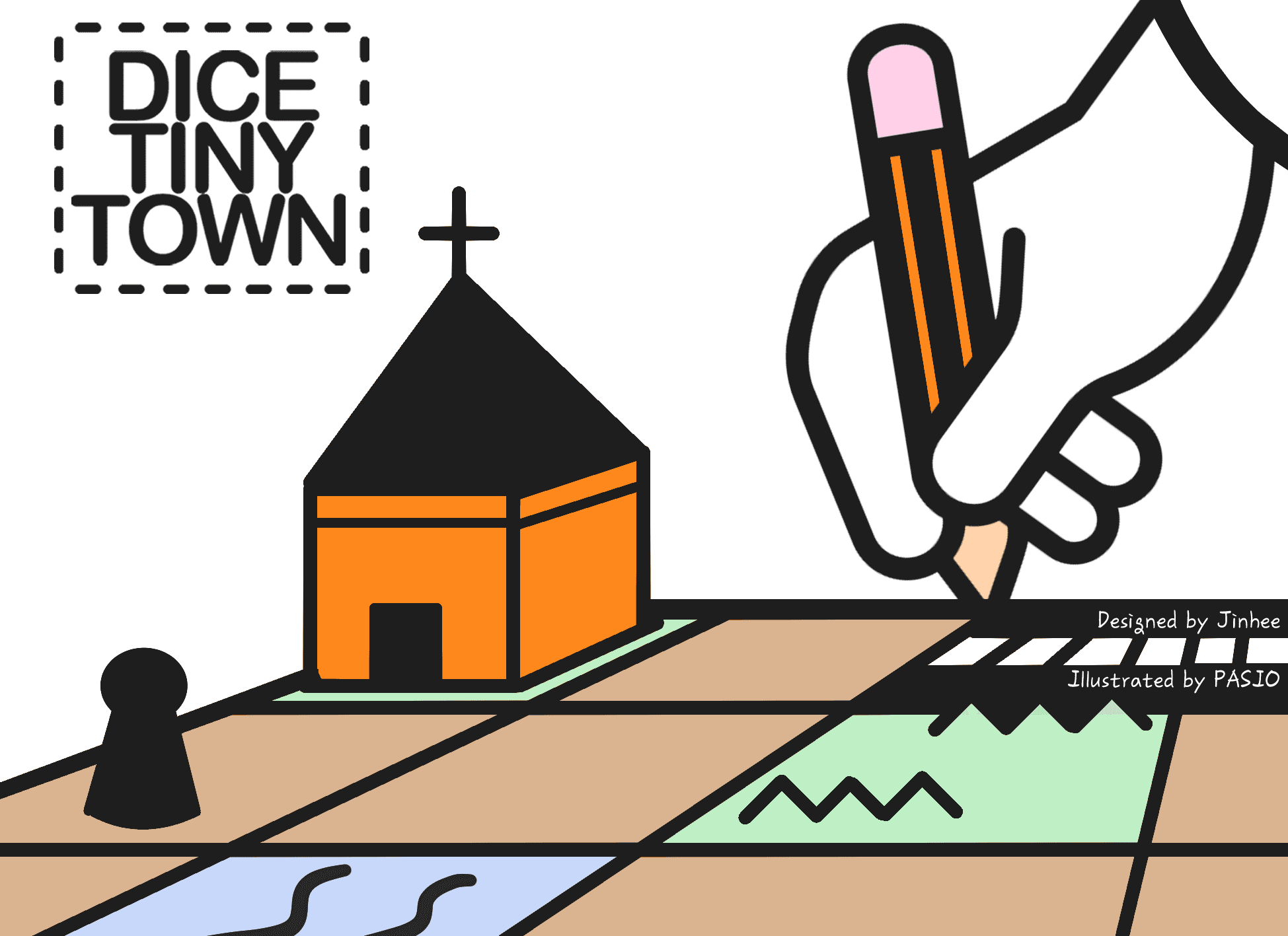 Dice Tiny Town