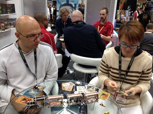 Gen Con 2014: Asmodee Play Mania II — Witness and Colt Express