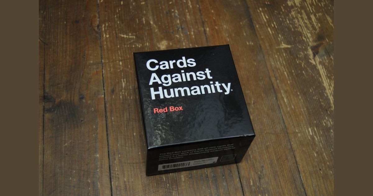Details about   Cards Against Humanity Red Box Expansion NIB Sealed.