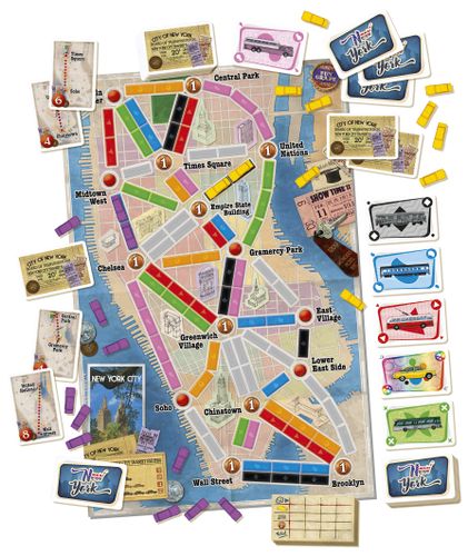 Board Game: Ticket to Ride: New York