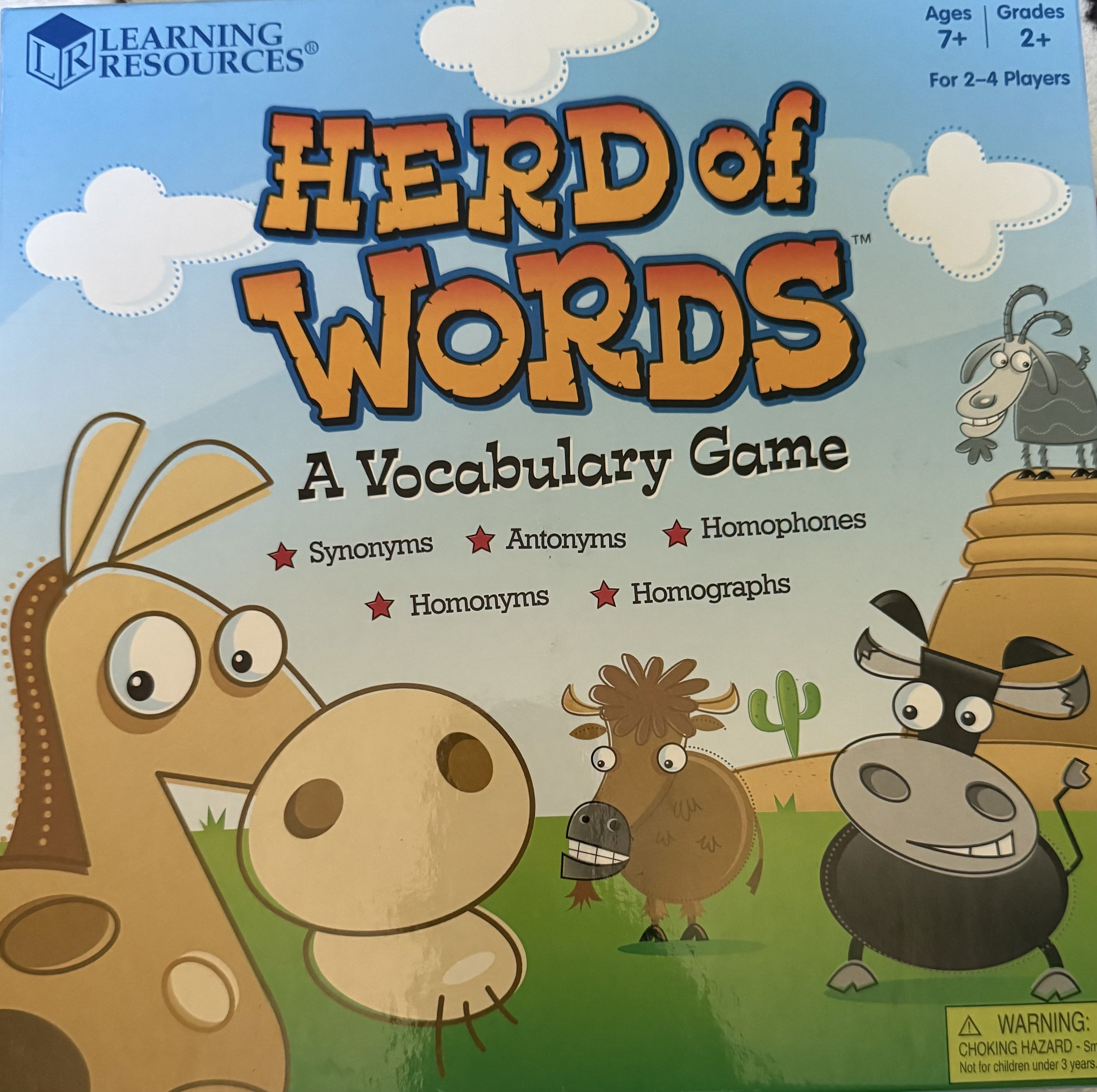 Cover art for Herd of Words