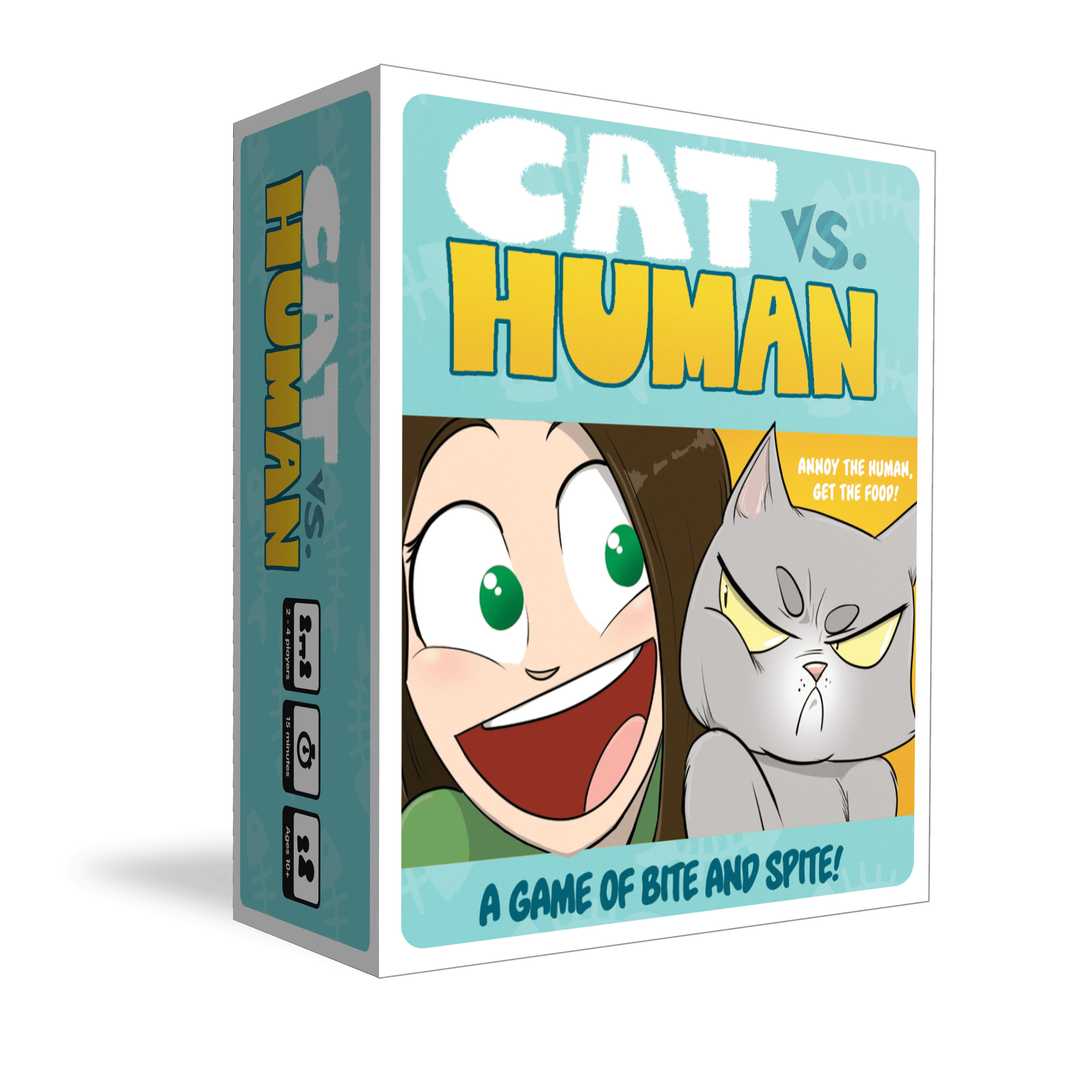 Cover art for Cat vs. Human