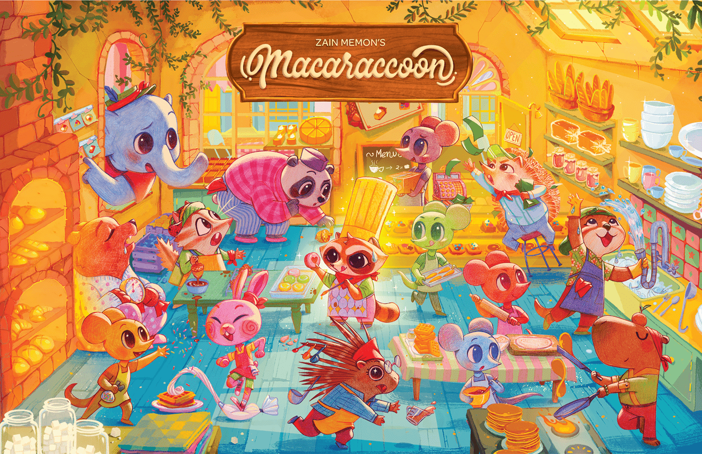 Boîte du jeu Macaraccoon