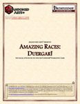 RPG Item: Amazing Races: Duergar!
