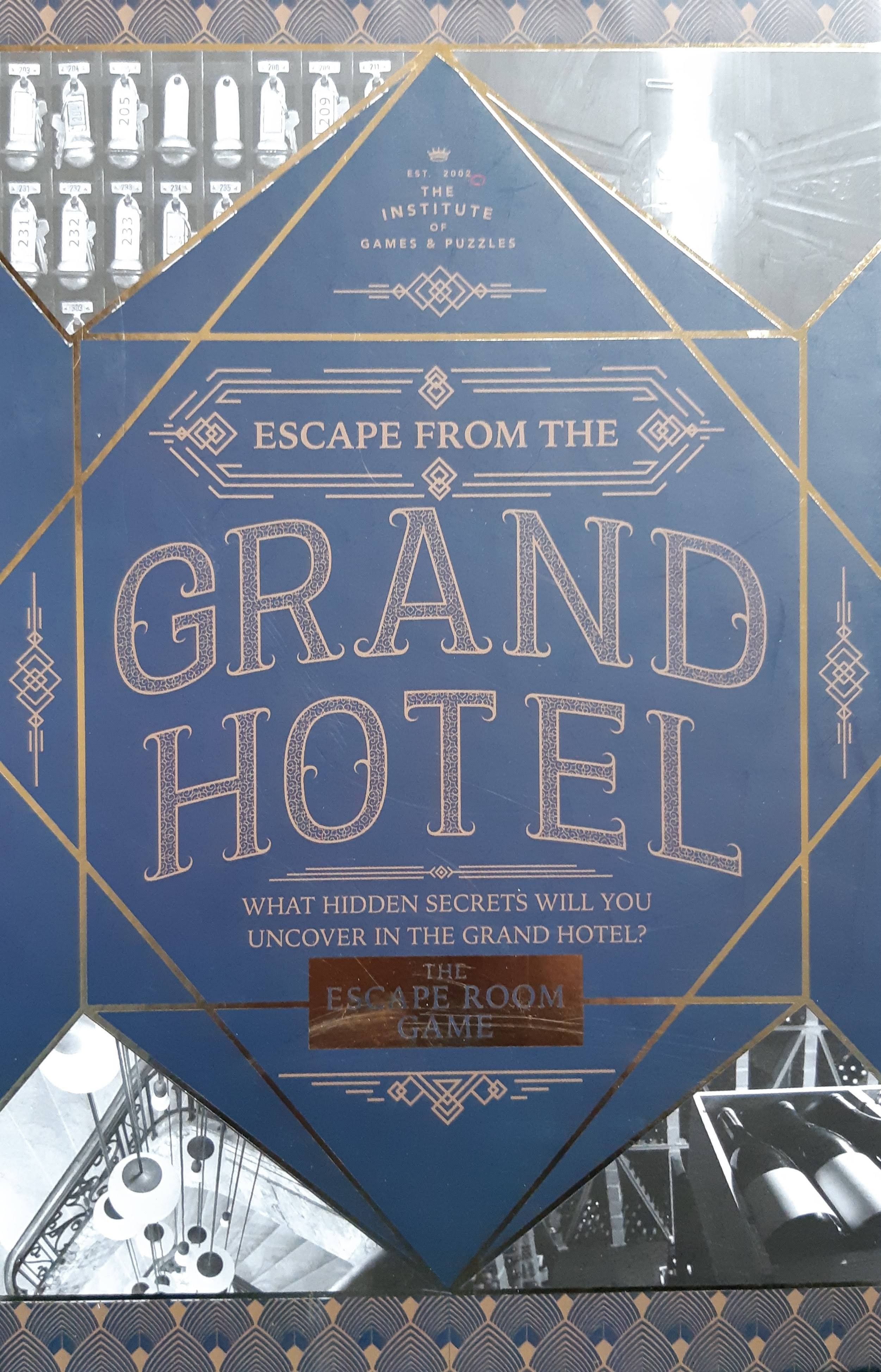 Escape from the Grand Hotel: The Escape Room Game