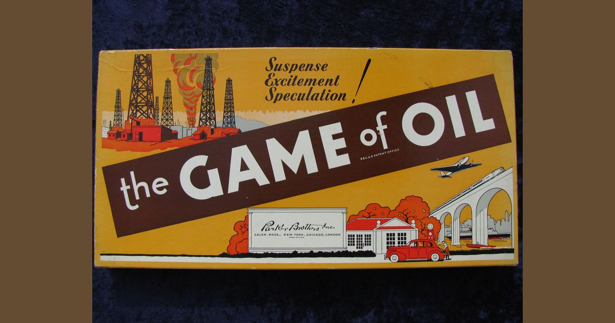 Game of Oil Board Game BoardGameGeek