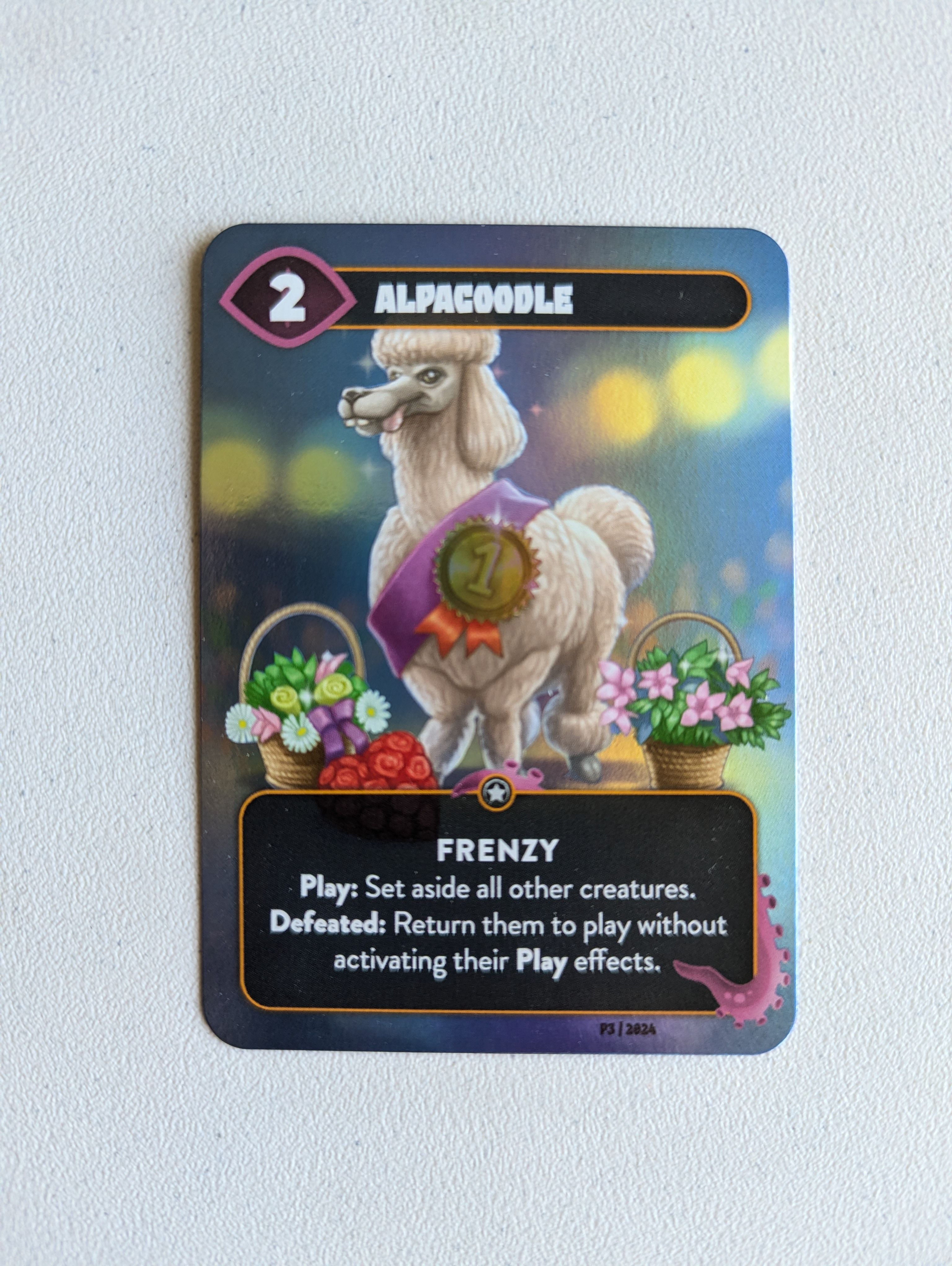 Mindbug: First Contact – Alpacoodle Promo Card
