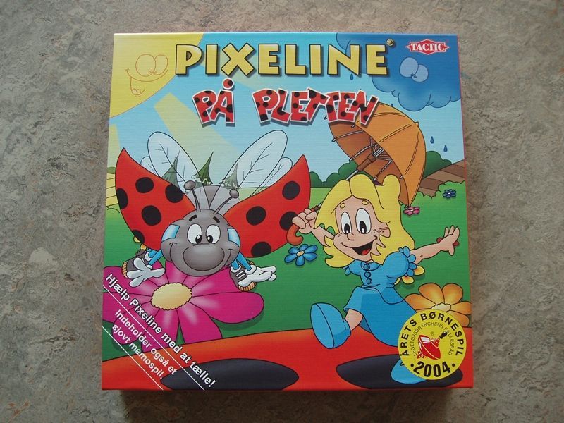 Pixeline på pletten box art