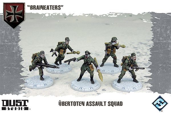 Dust Tactics: Axis Übertoten Assault Squad – "Braineaters"