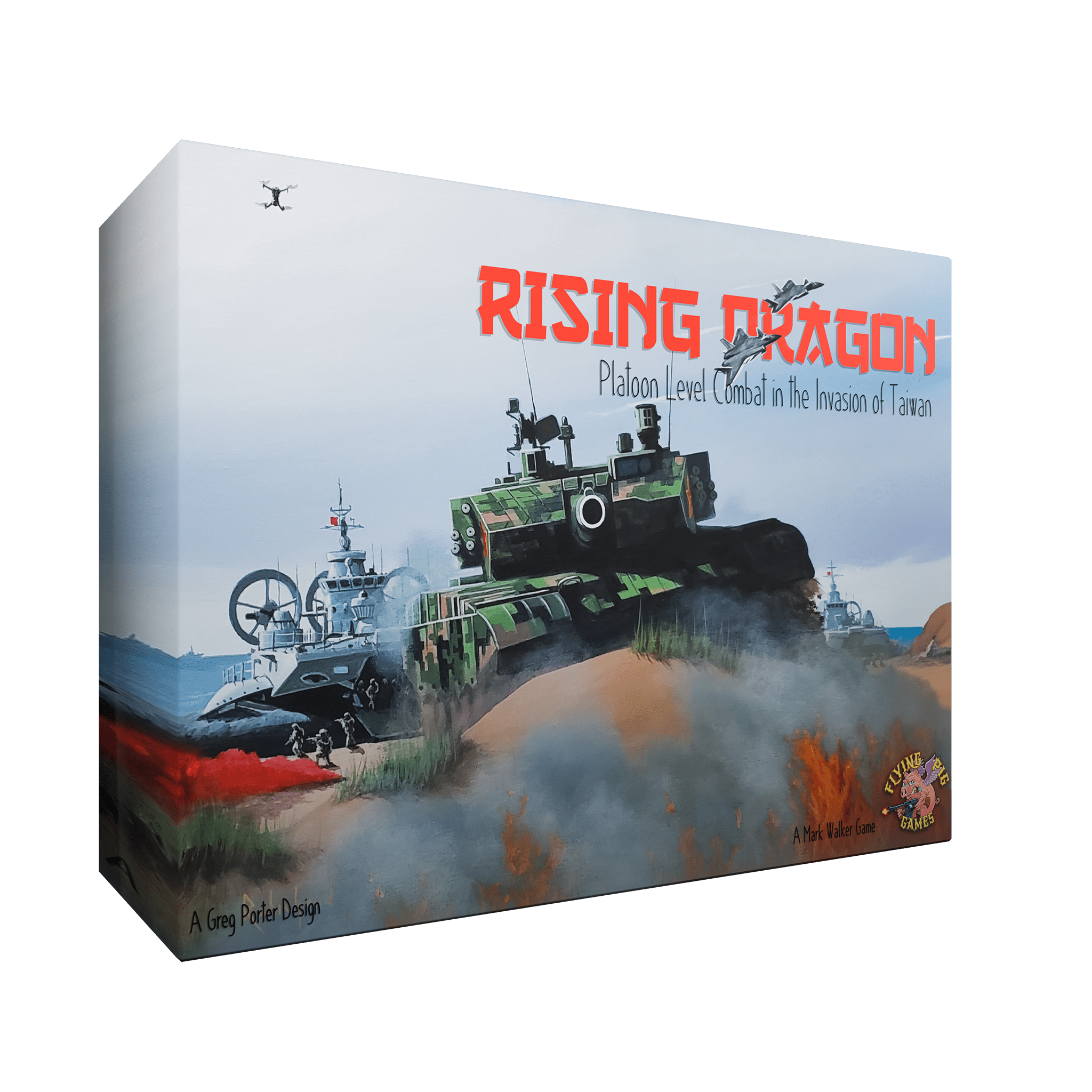 Cover art for Rising Dragon: Platoon Level Combat in the Invasion of Taiwan