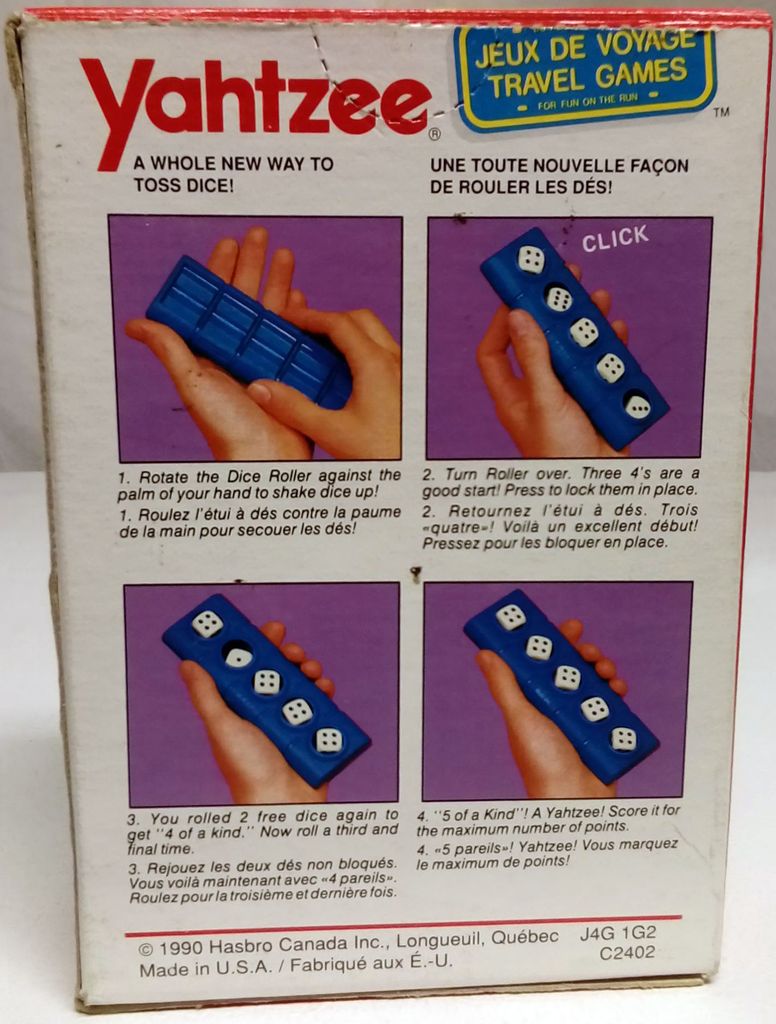 Yahtzee Les Trois Stooges – Édition Spéciale Hasbro, Neuve Sous Blister