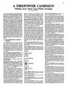 A Firepower Campaign