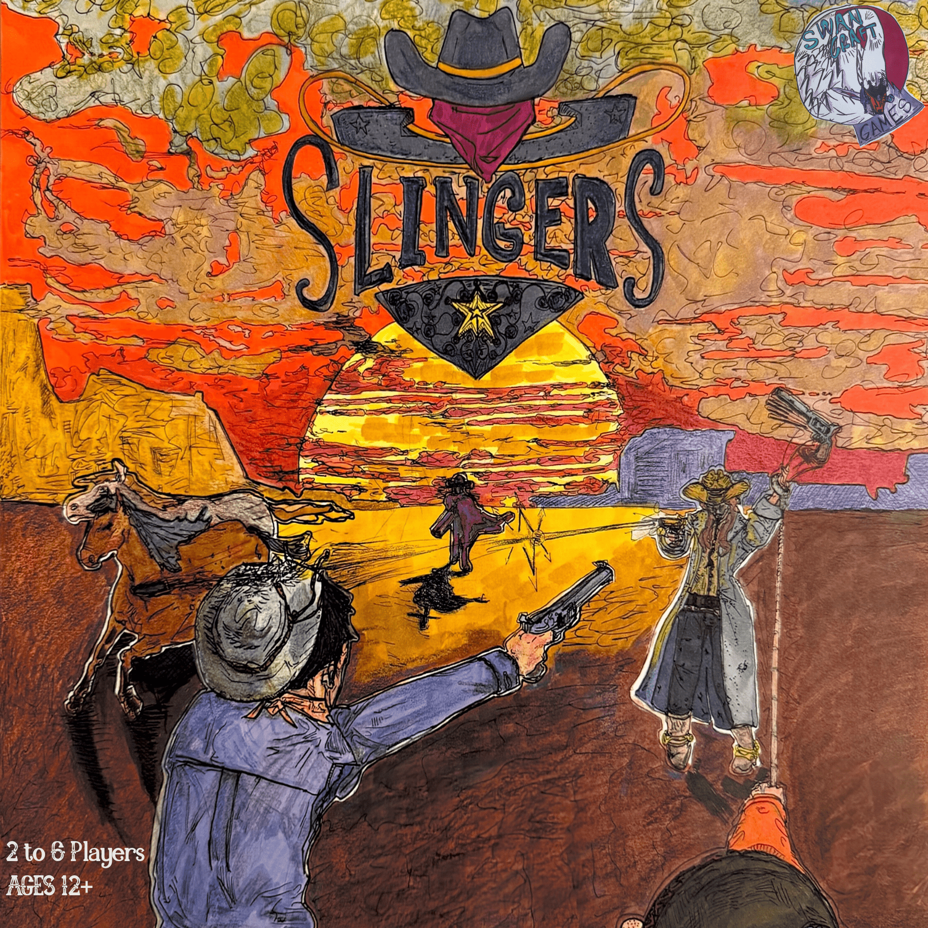Cover art for Slingers