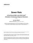 RPG Item: VERI4-03: Sewer Rats