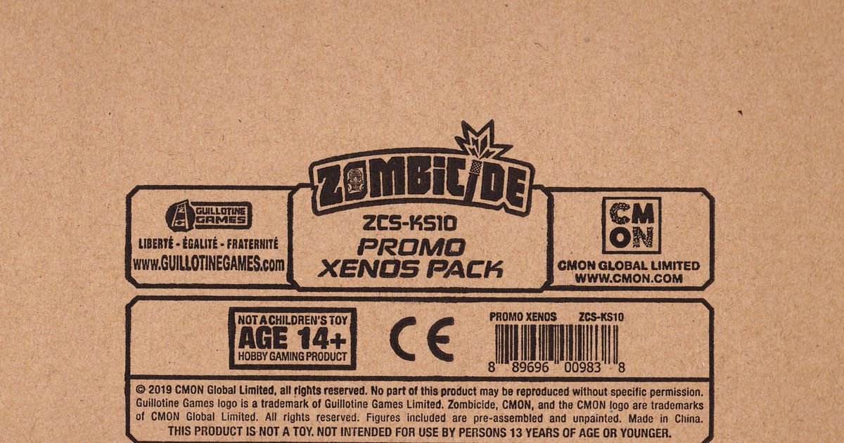 Zombicide: Invader – Promo Xenos Pack | Board Game | BoardGameGeek