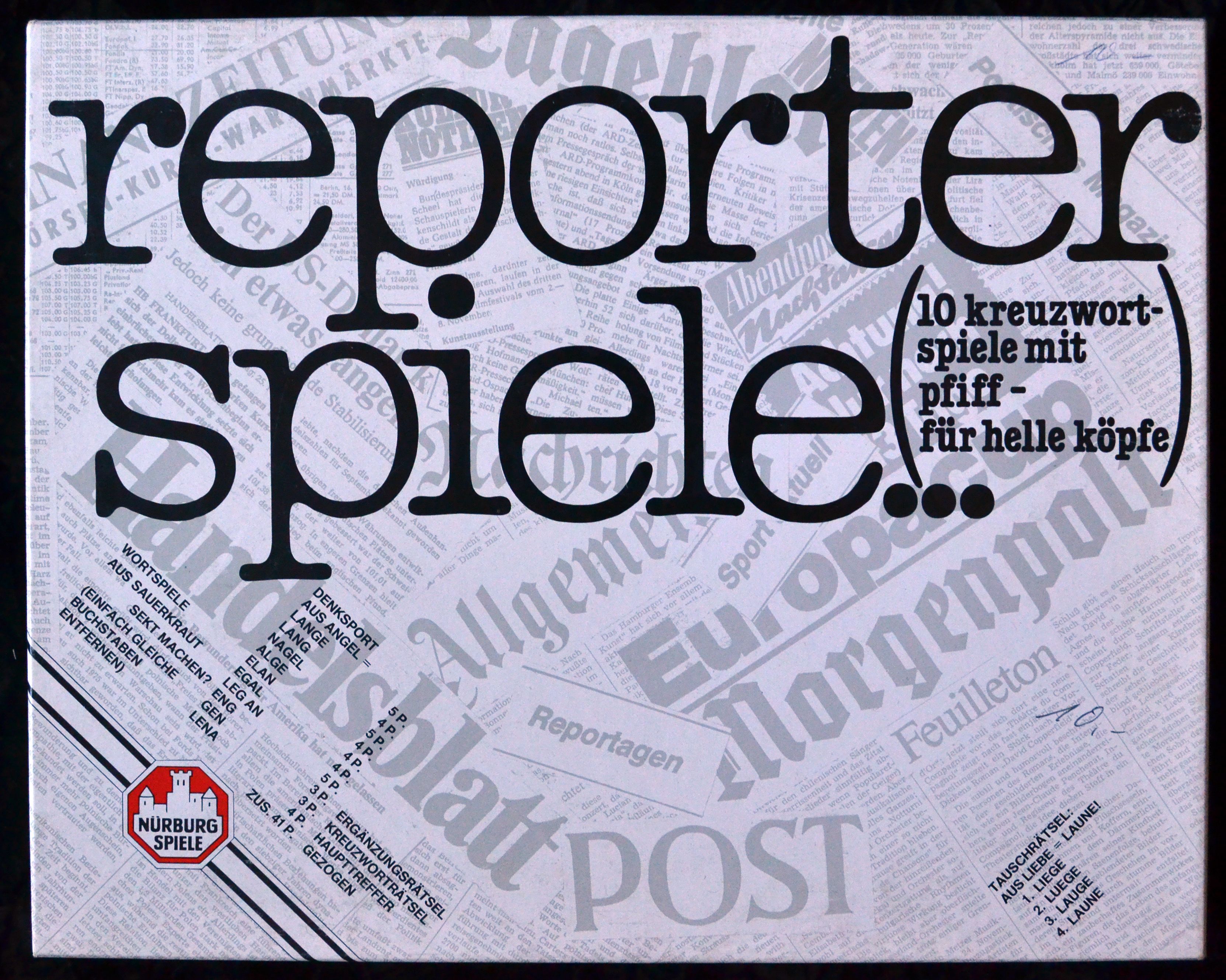 Reporterspiel游戏图片