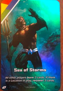 UNO Ultimate: Aquaman – Sea of Storms Foil Chase Card