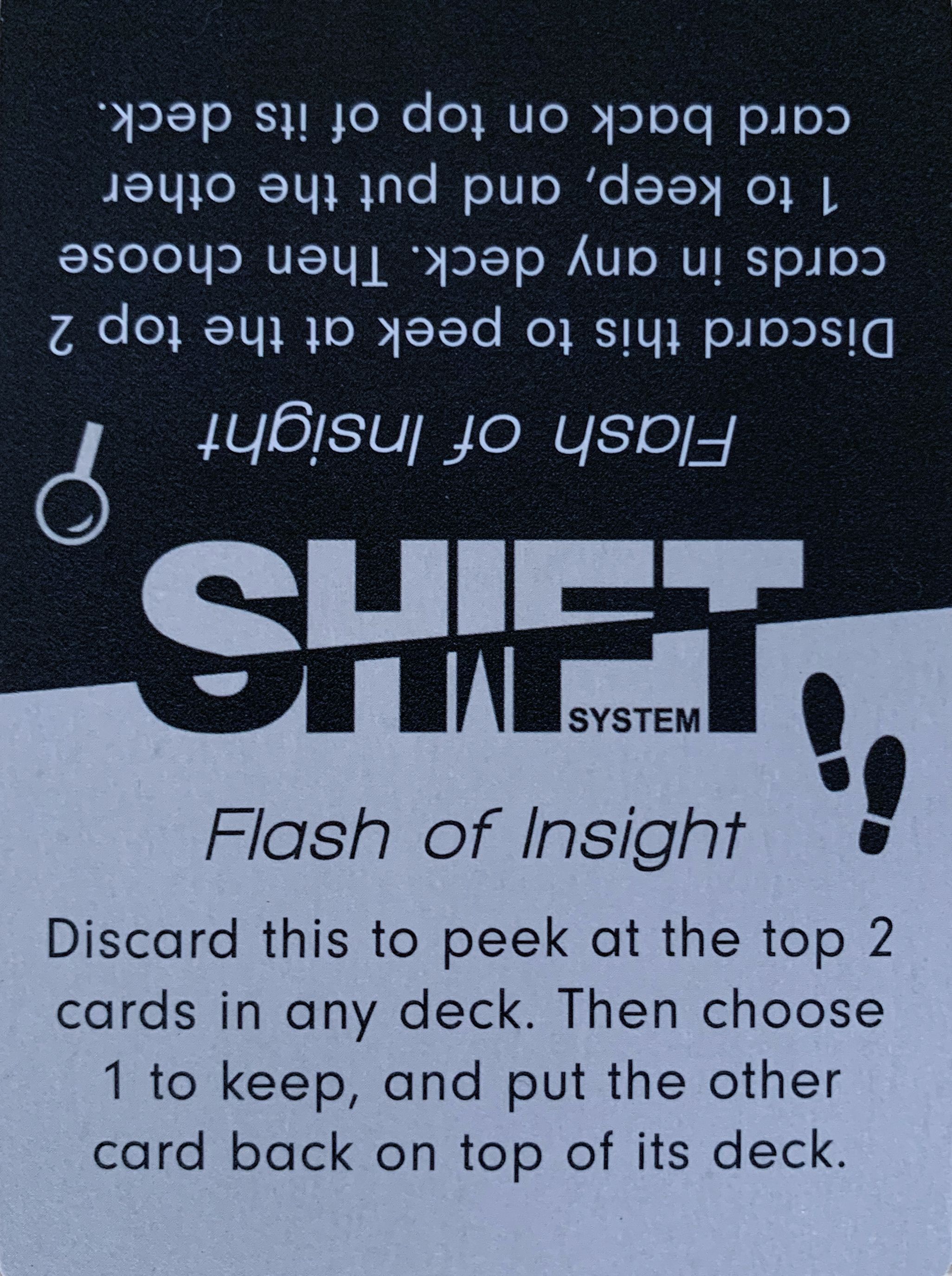 Fugitive (Second Edition): Flash of Insight Promo Card