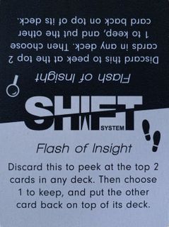 Fugitive (Second Edition): Flash of Insight Promo Card