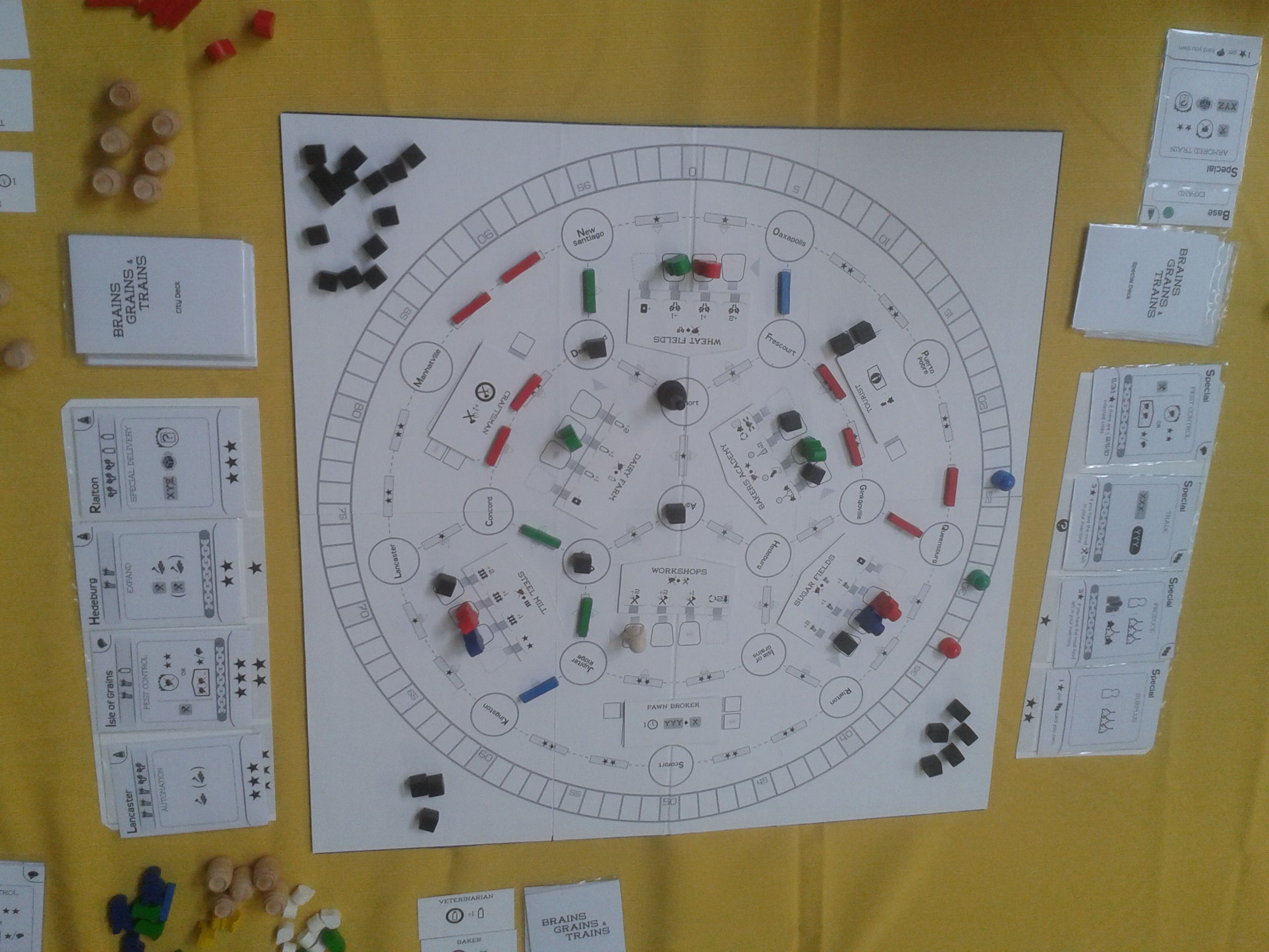 Brains, Grains & Trains