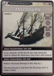 Pathfinder Adventure Card Game: Skull & Shackles – "Mistmourn" Promo Card